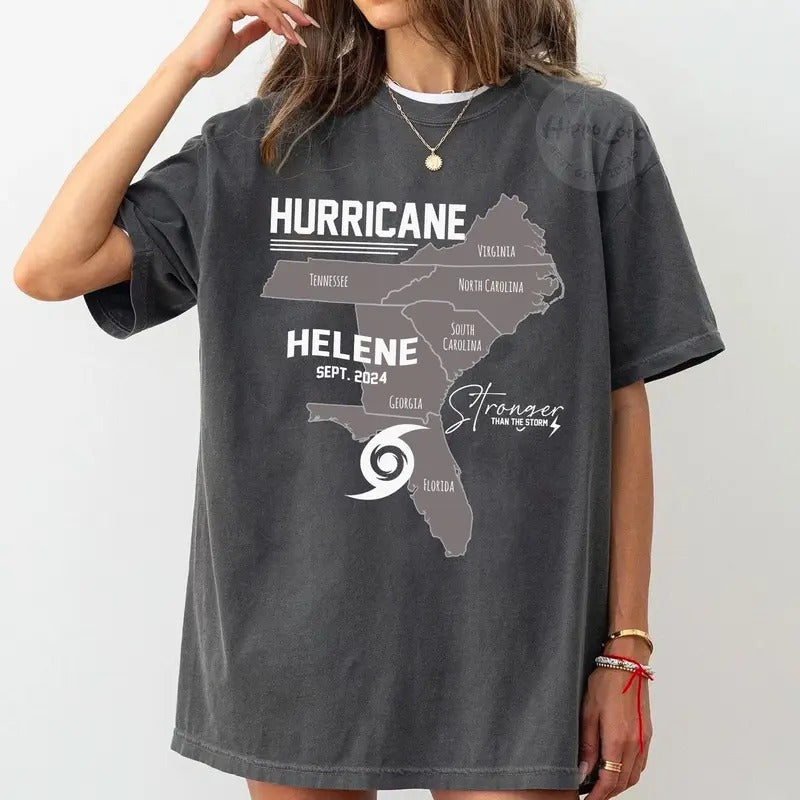 Hurricane Helene T-Shirt, Virginia, Florida, Georgia, North Carolina, South Carolina and Tennessee Hurricane Helene...