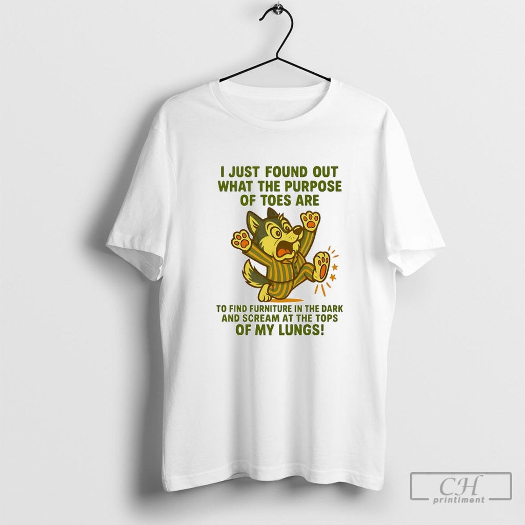 Husky I Just Found Out What The Purpose Of Toes Shirt Sweater