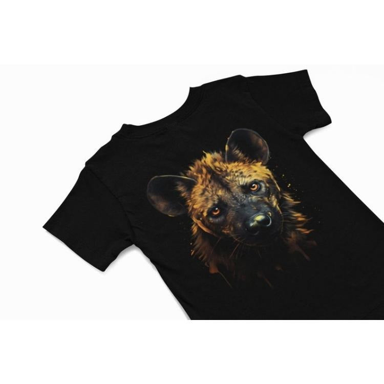 Hyena T-Shirt, Wildlife Apparel, African Savanna Tee, Hyena Lover's Enthusiast Tee, Hyena Silhouette, Safari Shirt, Savanna Wildlife shirt Made in USA