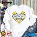 I Am A Bananaholic Heart Baseball Gear Savannah Fan T Shirt