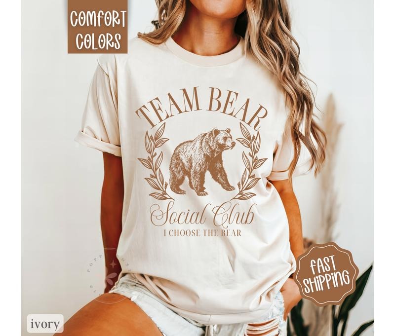 I Choose The Bear Shirt Comfort Colors