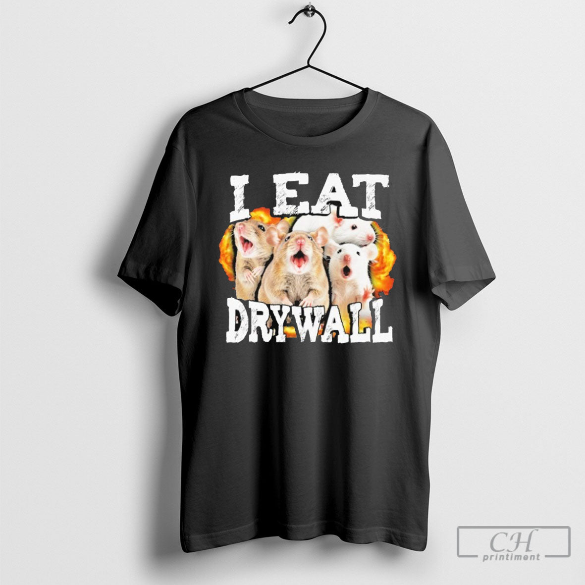 I Eat Drywall Rats Tee Shirts