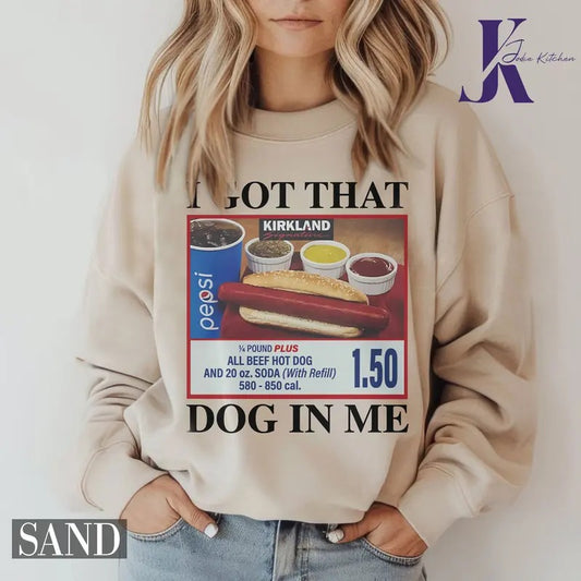 I Got That Hot Dog In Me Vintage T-Shirt, Keep 150 Dank Meme Shirt, Quote Shirt For Men And Women Crewneck Womenswear Fabric