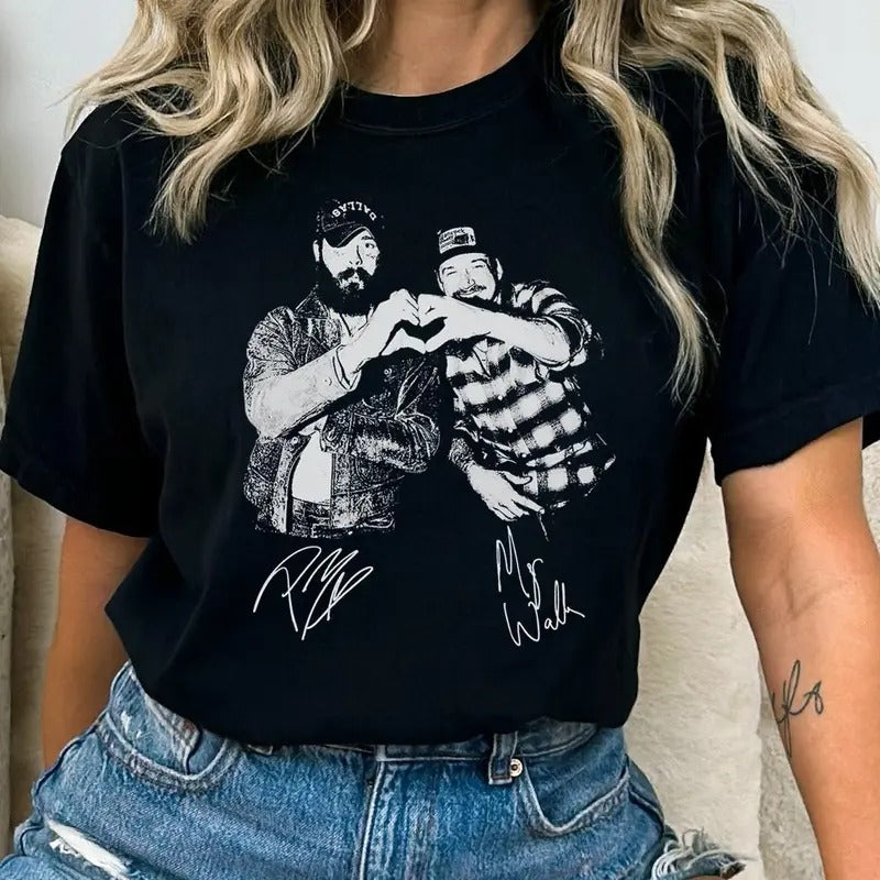 I Had Some Help shirt, Country Music shirt, Posty Wallen Shirt, It Takes Two to Break a Heart in Two Shirt, Cotton Round Neck Tee, Unisex T-shirt for Men and Women Comfort Top