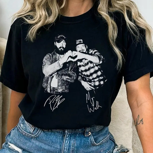 I Had Some Help shirt, Country Music shirt, Posty Wallen Shirt, It Takes Two to Break a Heart in Two Shirt, Cotton Round Neck Tee, Unisex T-shirt for Men and Women Comfort Top