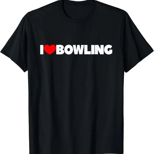 I Love Bowling T-Shirt Hoodie, Sweatshirt | WearSparks.com