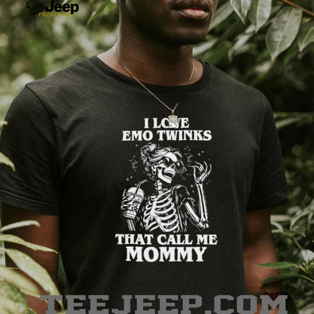 I Love Emo Twinks That Call Me Mommy Skeleton Sunglasses T Shirt