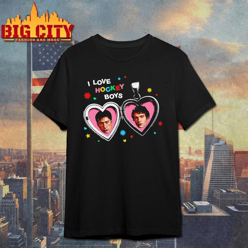 I Love Hockey Boys Shirt