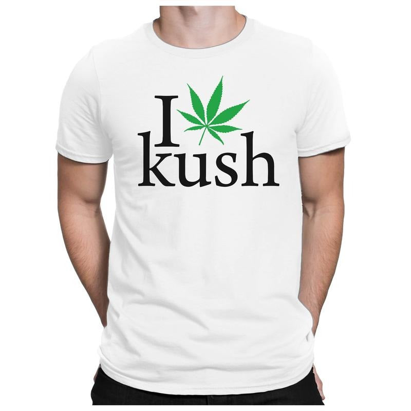 I Love Kush - Men's Fun T-shirt - Printed - Small To 4xl Papayana Hoodie, Sweatshirt | WearSparks.com
