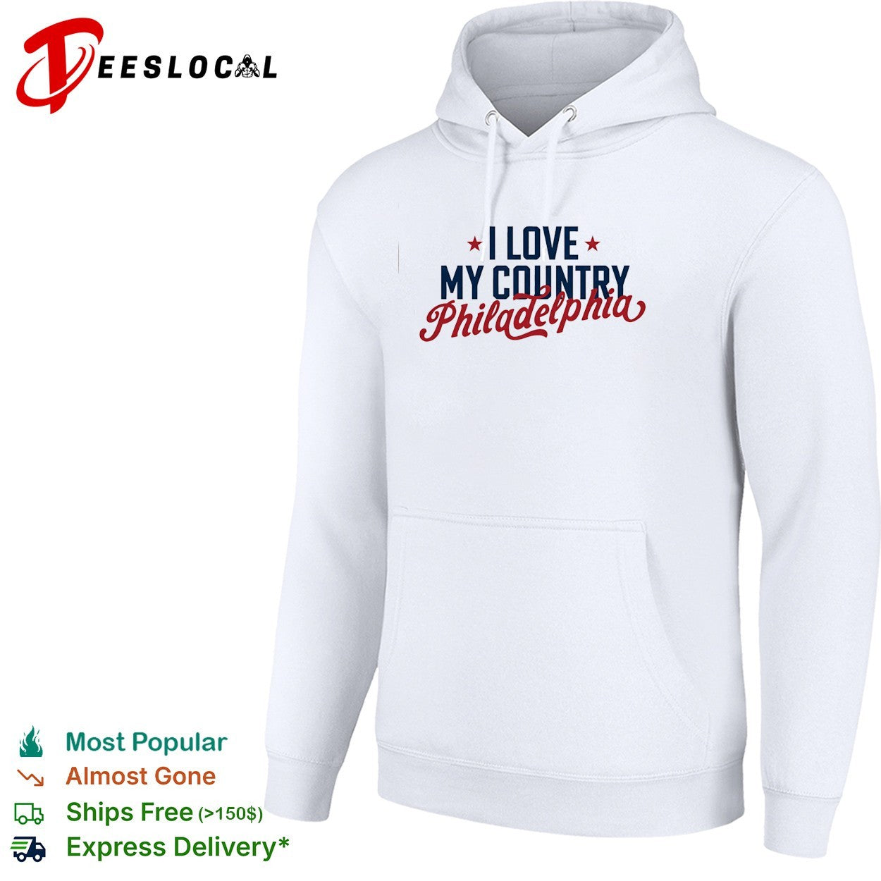 I Love My Country Philadelphia basic shirt