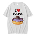 I Love Papa Spider Donut Halloween Food Tshirts Sweater