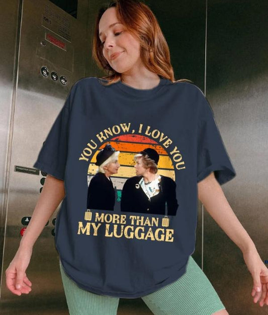 I Slapped Ouiser Boudreaux Shirt, Steel Magnolias My Luggage Quote Tee, Funny Southern Movie Shirt, Classic Film Humor, Unisex Graphic Shirt