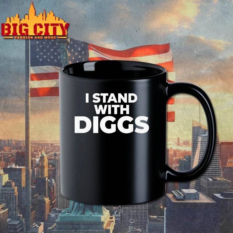 I Stand With Diggs text shirt