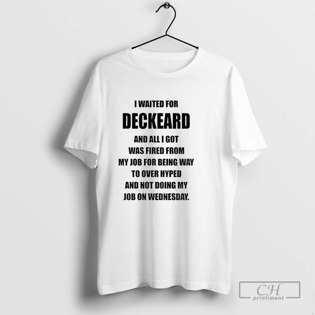 I Waited For Deckard And All I Got Was Fired From My Job For Being