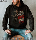I Wish They’d Bring Back The Draft Fix Whiny Skull Patriotic Military T Shirt
