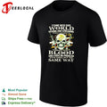 I came into this world kicking and screaming Marine Corps skull shirt