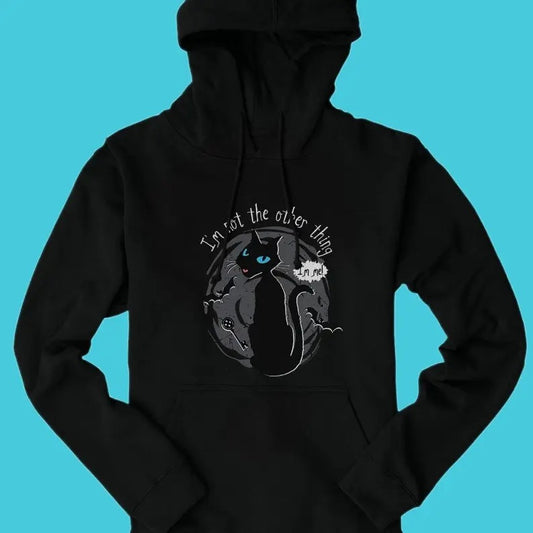 I'm Not The Other Thing Hoodie, Coraline Graphic T-Shirt, Vintage Cart Shirt, dreaming Unisex Hoodie, Coraline Doll sweatshirt, Halloween Crewneck sweatshirt, Spooky movie Shirt, Movie Vintage Retro Horror, Toddler, Halloween Gift,