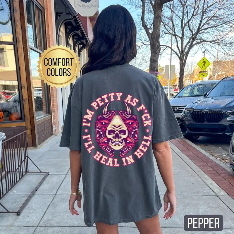 I'm Petty As Fck Shirt s Gym Pump Cover Funny Gym Shirt Oversized Gym Shirt Gym Rat Gift Weightlifting Shirt Gym Gift