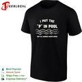 I put the P in pool not all heroes wear capes shirt