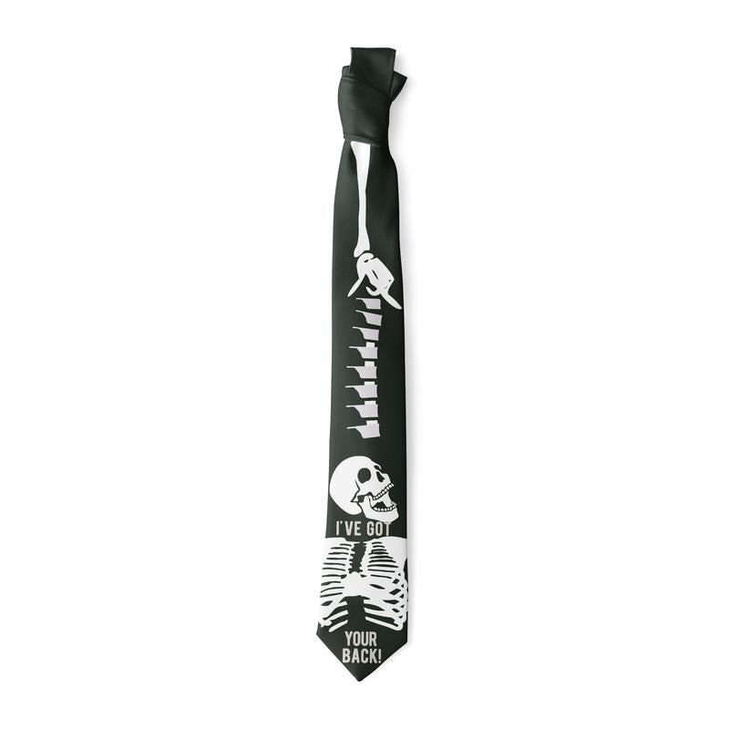 I've Got Your Back Necktie Mens Novelty Neckties Halloween Tie Funny Ties Skeleton Necktie Funny Ties T-Shirts, Hoodie,...