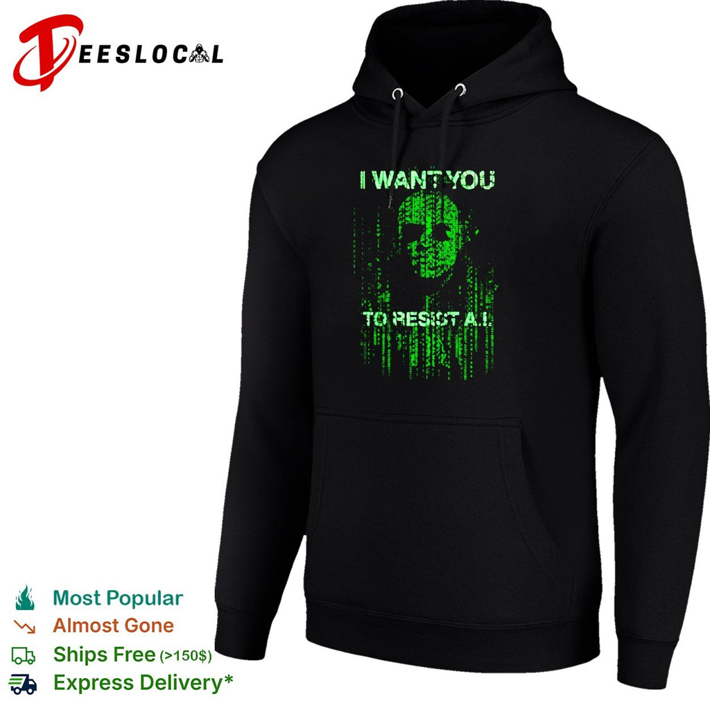 I want you to resist AI matrix skull shirt