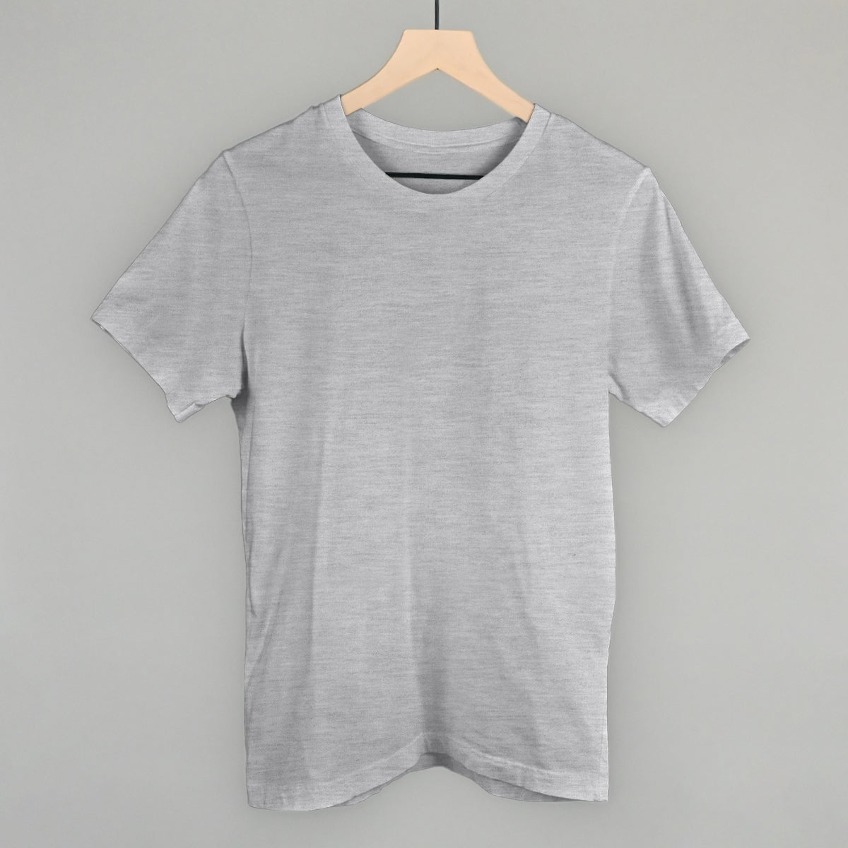 Blank Heather Tee Shirt Hoodie, Sweatshirt | WearSparks.com (Image 1)