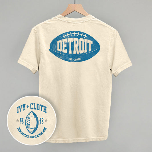 Detroit Football (Back Print) T-Shirts, Hoodie, Sweatshirt | WearSparks.com (Image 1)