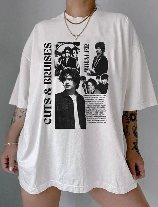 INHALER Band Unisex T-shirt, Inhaler Band We Have to Move On, Inhaler Merch Tshirt, Real Fan Gift, Concert Wear, Vintage Aesthetic Tee