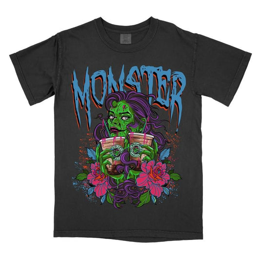 Iced Coffee Monster - Comfort Colors Graphic Tee Menswear