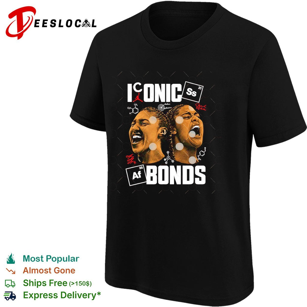 Iconic bonds chemistry periodic table meme shirt