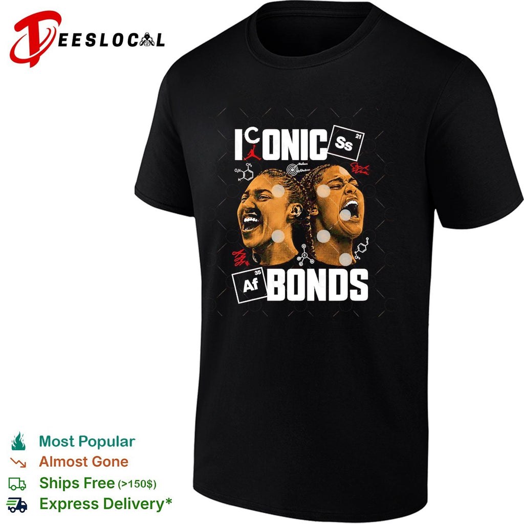 Iconic bonds chemistry periodic table meme shirt