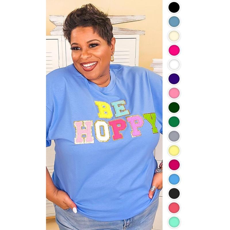 Ideal Chenille Be Hoppy Easter Adult Shirt Hoodie, Sweatshirt | WearSparks.com