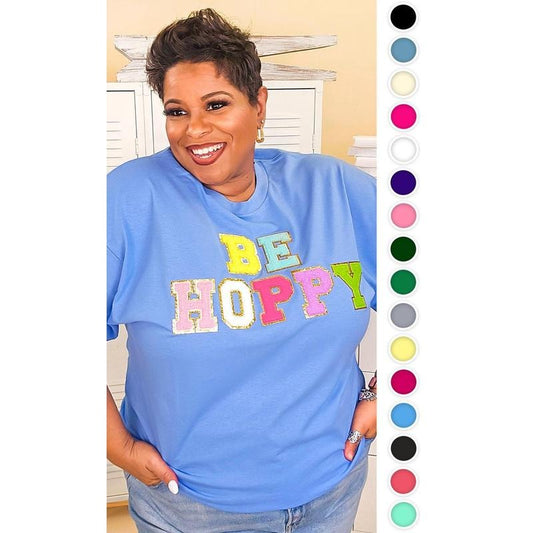 Ideal Chenille Be Hoppy Easter Adult Shirt Hoodie, Sweatshirt | WearSparks.com