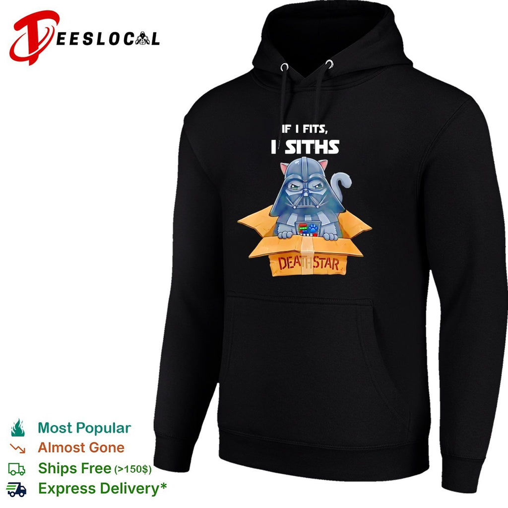 If I fits I siths Darth Vader cat in a box shirt