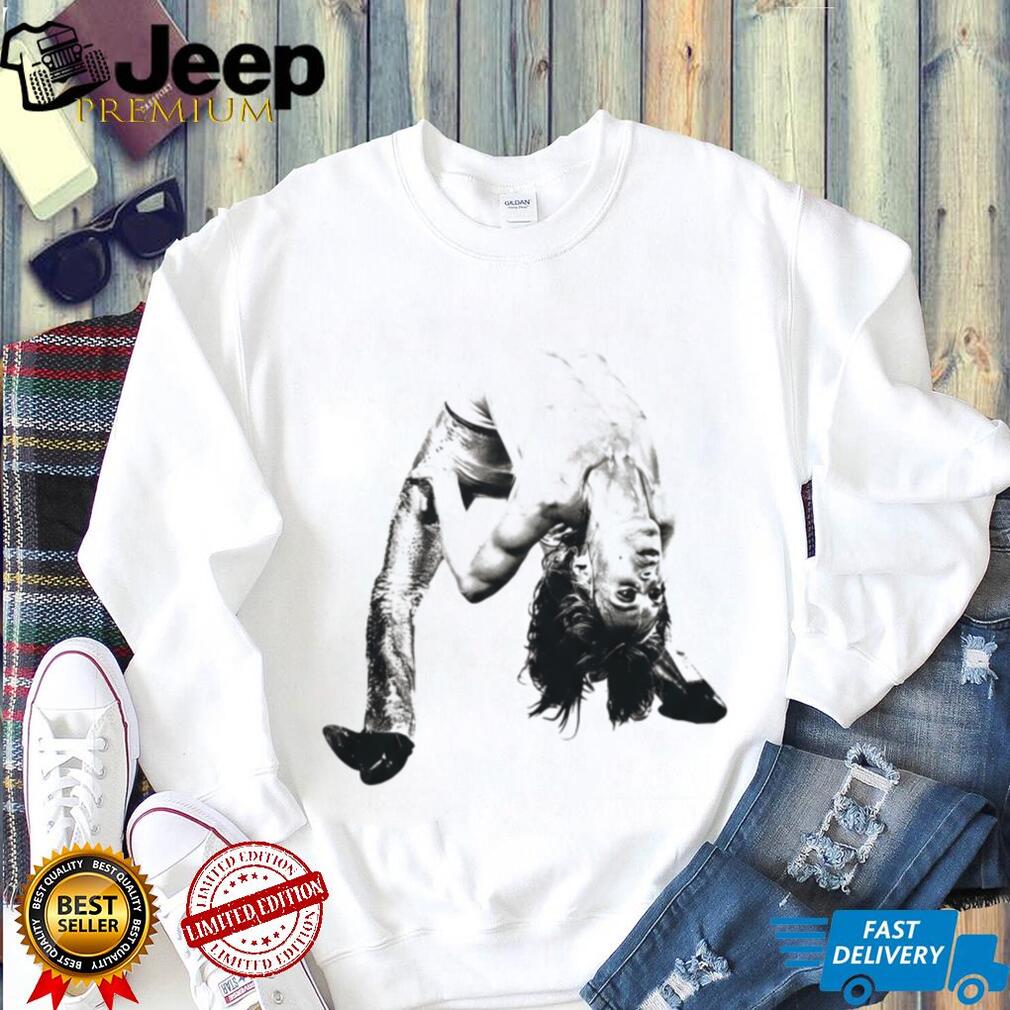 Iggy Pop Raw Power Backbend Pose Rock Legend T Shirt