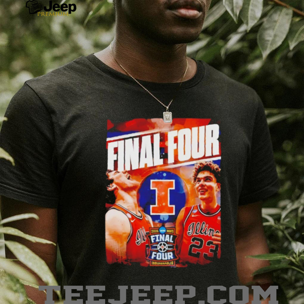 Illinois Fighting Illini 2026 NCAA Men’s Final Four Indianapolis T Shirt