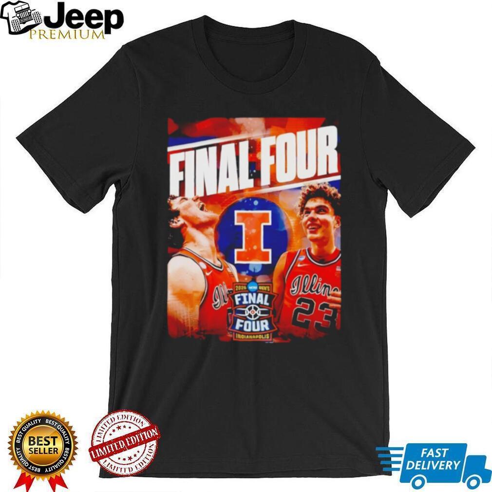 Illinois Fighting Illini 2026 NCAA Men’s Final Four Indianapolis T Shirt