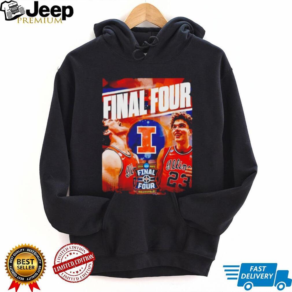 Illinois Fighting Illini 2026 NCAA Men’s Final Four Indianapolis T Shirt