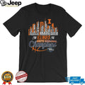 Illinois Fighting Illini 2026 South Regional Champions Roster Skyline T Shirt