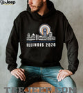 Illinois Fighting Illini 2026 Team Roster Skyline T Shirt