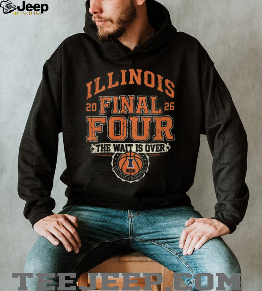 Illinois Fighting Illini Basketball Final Four 2026 The Wait Is Over T Shirt