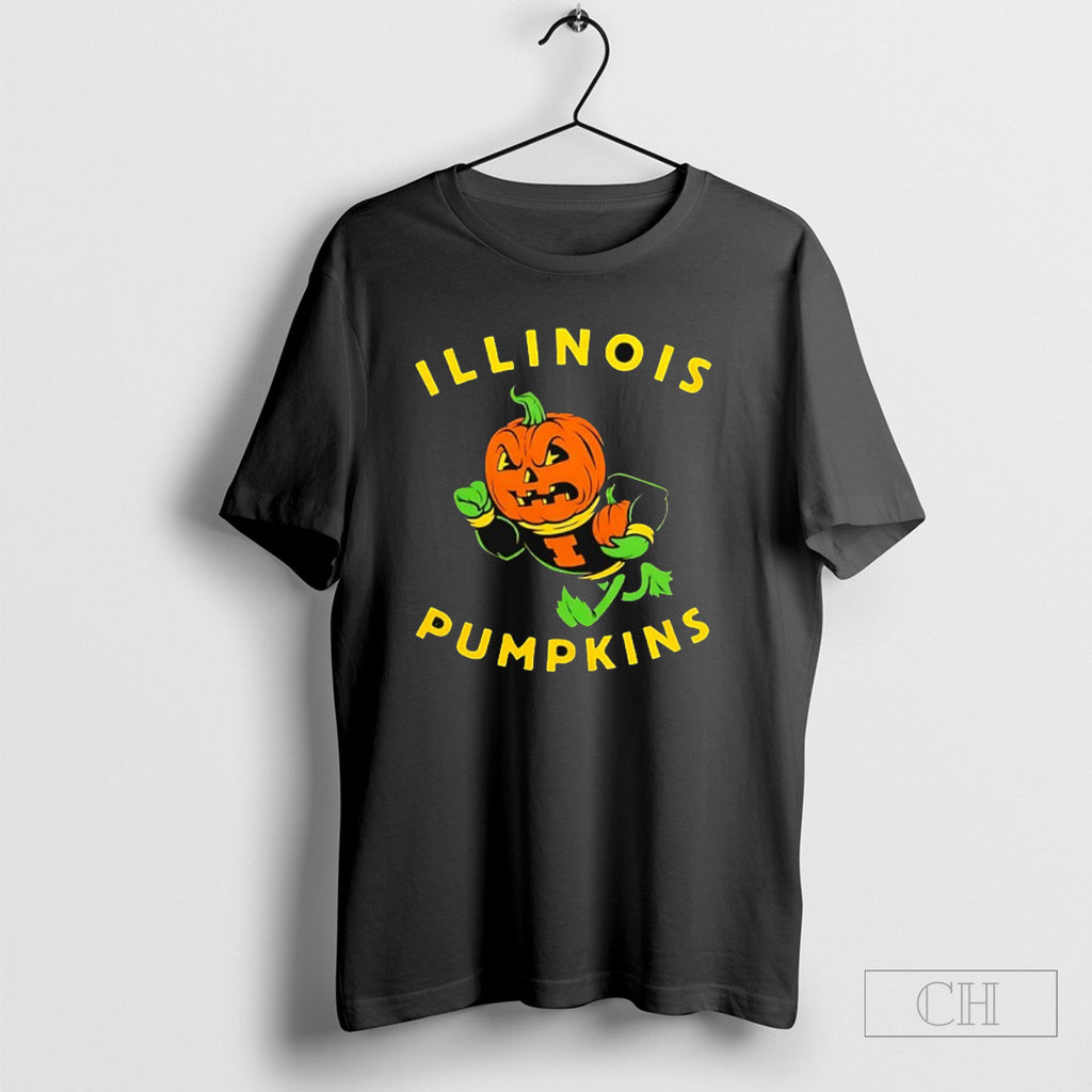 Illinois Pumpkins Halloween Illinois Fighting Illini Mascot