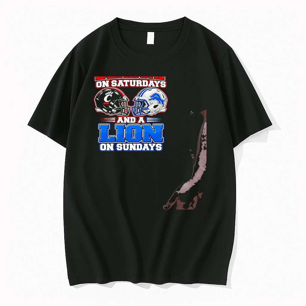 Im A Bearcat On Saturdays And A Lion On Sundays Tshirts Sweater