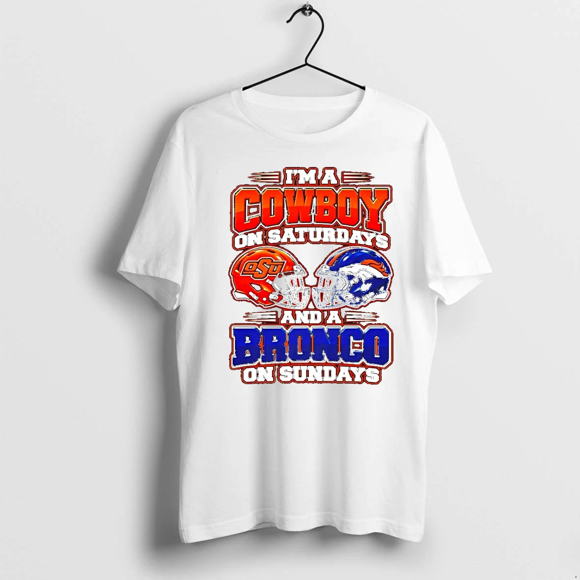 Im A Cowboy On Saturdays And A Bronco On Sundays Tshirts Sweater