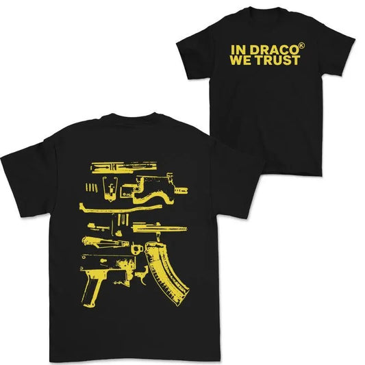 In Draco We Trust Double Sided Shirt, Full Colors, Full Sizes, For Men, For Women Cotton Tee Menswear Top Sweatshirt, Hoodie, Comfort Colors