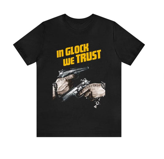 In Glock We Trust T-Shirt  Boondock Saints Shirt, Glock We Trust Tee (Unisex) Menswear Top