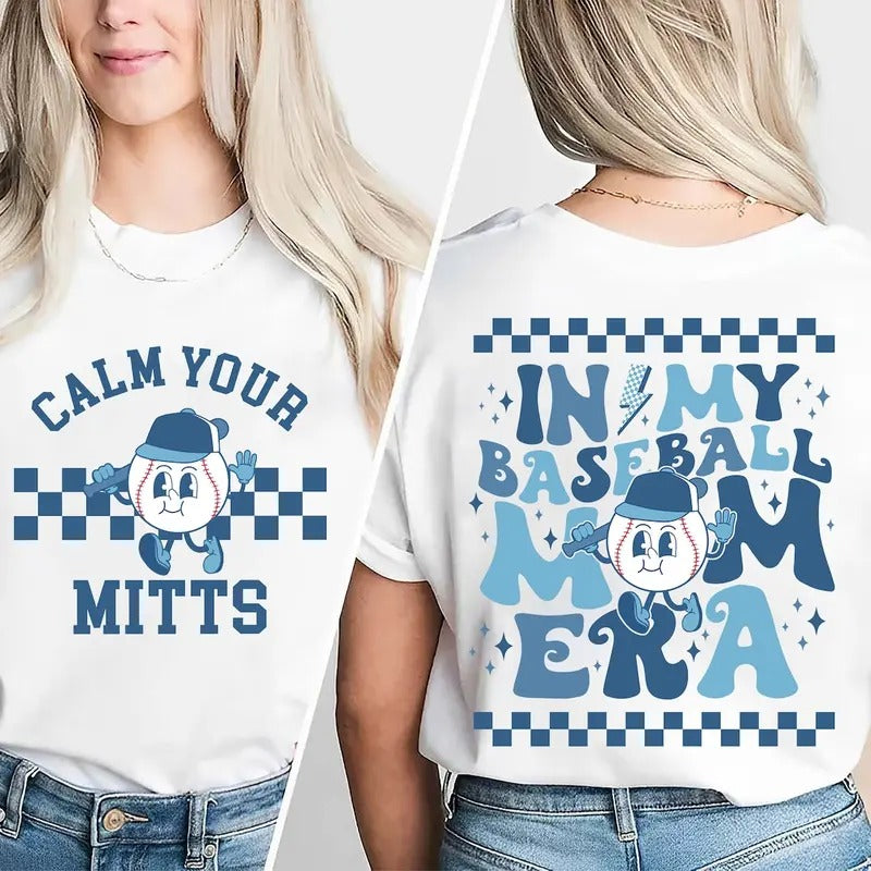 In My Baseball Mom Era Shirt, Baseball Mom Shirt, Sports Mom Shirt, Game Day, Mothers Day Gift, Mothers Day Shirt, Mom Shirt