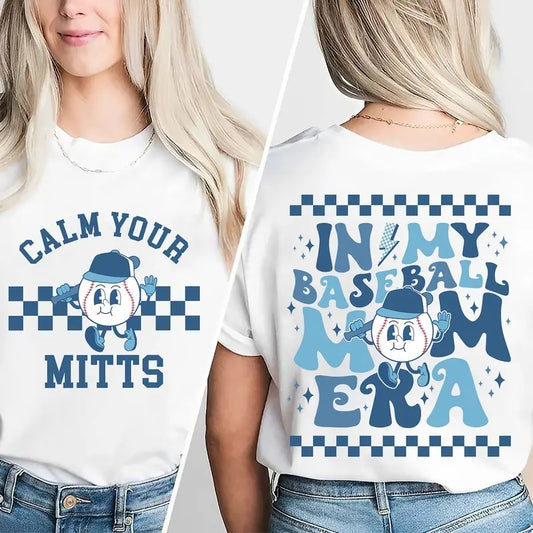 In My Baseball Mom Era Shirt, Baseball Mom Shirt, Sports Mom Shirt, Game Day, Mothers Day Gift, Mothers Day Shirt, Mom Shirt