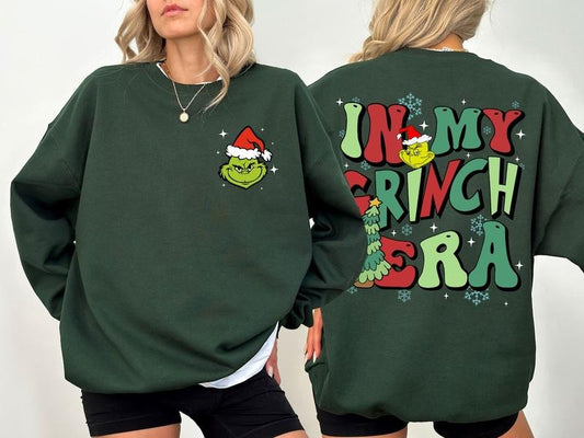 In My Christmas Era Sweatshirt, Funny Christmas Sweatshirt, Cute Christmas Crewneck, Christmas Movie Watching Sweatshirt, Christmas Shirt, Christmas Gift