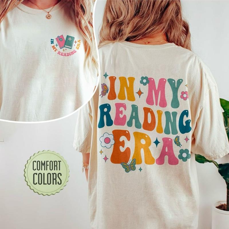 In My Reading Era Shirt, Bookish Tshirt, Book Lover Sweatshirt, Gift For Librarian, Reader Shirt, Book Club Shirt,...